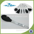 5 Piece Silicone Cooking Utensil Set Including Tong, Spoon, Server, Turner and Ladle - Cookware Set - Kitchen Gadgets